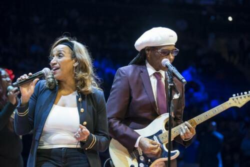 Knicks Halftime with Nile Rodgers and Kathy Sledge